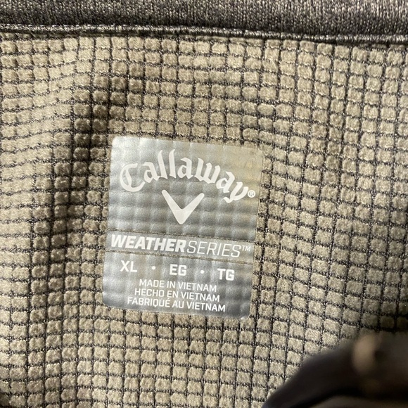 Callaway Weather Series Men's Gray Full-Zip Jacket XL (LW) - Picture 7 of 12